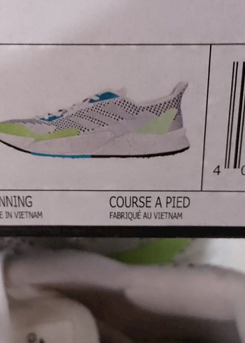 Beyaz Renkli Erkek Spor Ayakkabı Reflektörlü - Görsel 6