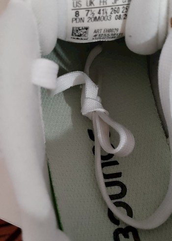 Beyaz Renkli Erkek Spor Ayakkabı Reflektörlü - Görsel 5