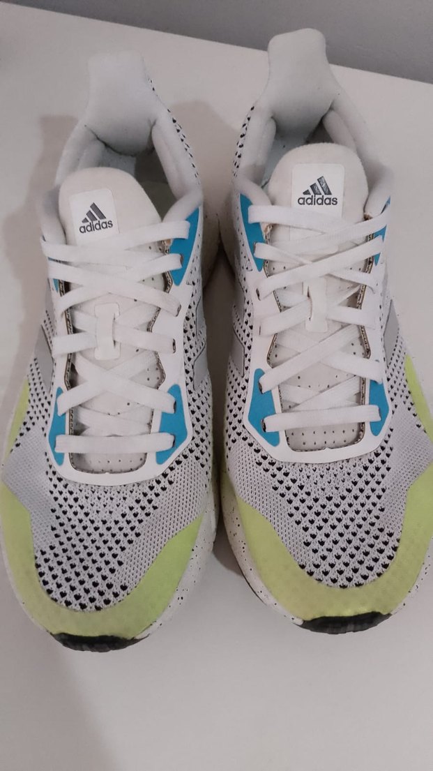 Beyaz Renkli Erkek Spor Ayakkabı Reflektörlü - Görsel 2