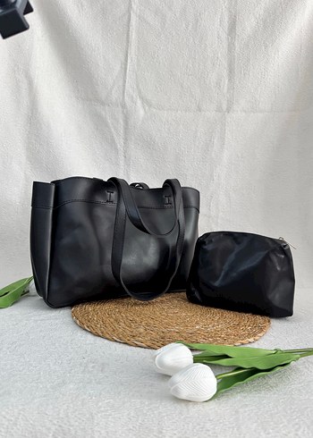  Beden Bej Minimalist Deri Kadın Çanta