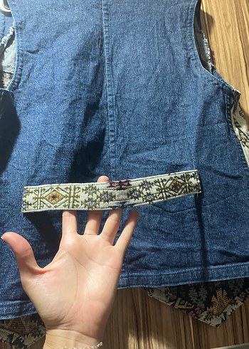 Zara Bohem Çok Renkli Desenli Kadın Yelek