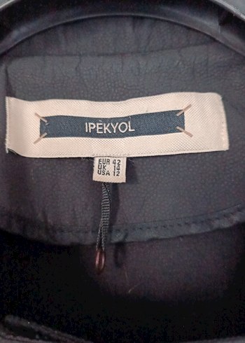 Siyah Midi Trençkot Fermuarlı - Görsel 3