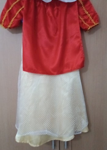 Çocuk Renkli Prenses Kostümü - Görsel 4