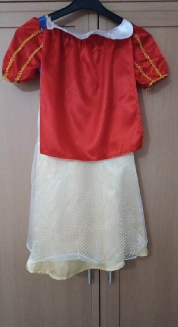 Çocuk Renkli Prenses Kostümü - Görsel 5