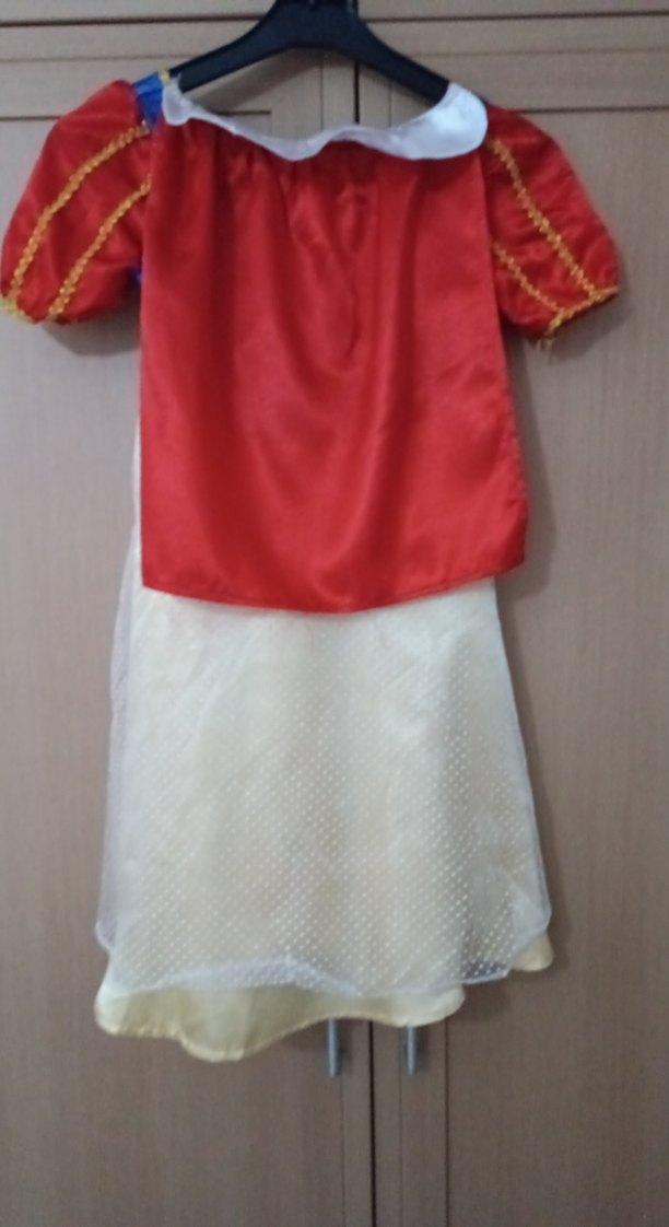 Çocuk Renkli Prenses Kostümü - Görsel 4