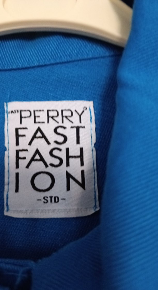 Düğmeli Mavi Denim Kadın Gömlek - Görsel 4