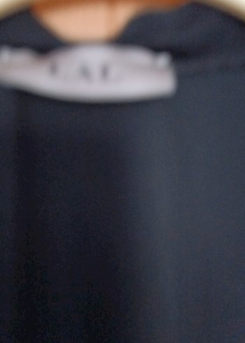 Siyah Uzun Kadın Hırka - Görsel 9