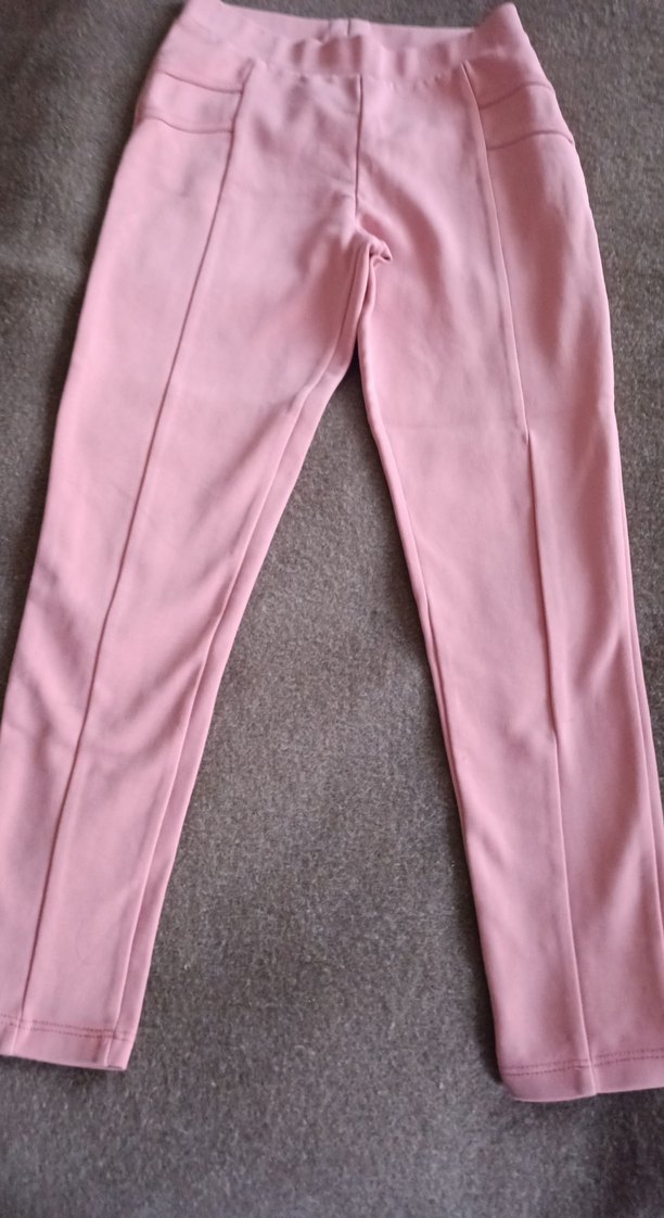 Pembe Kız Çocuk Pantolon - Görsel 4