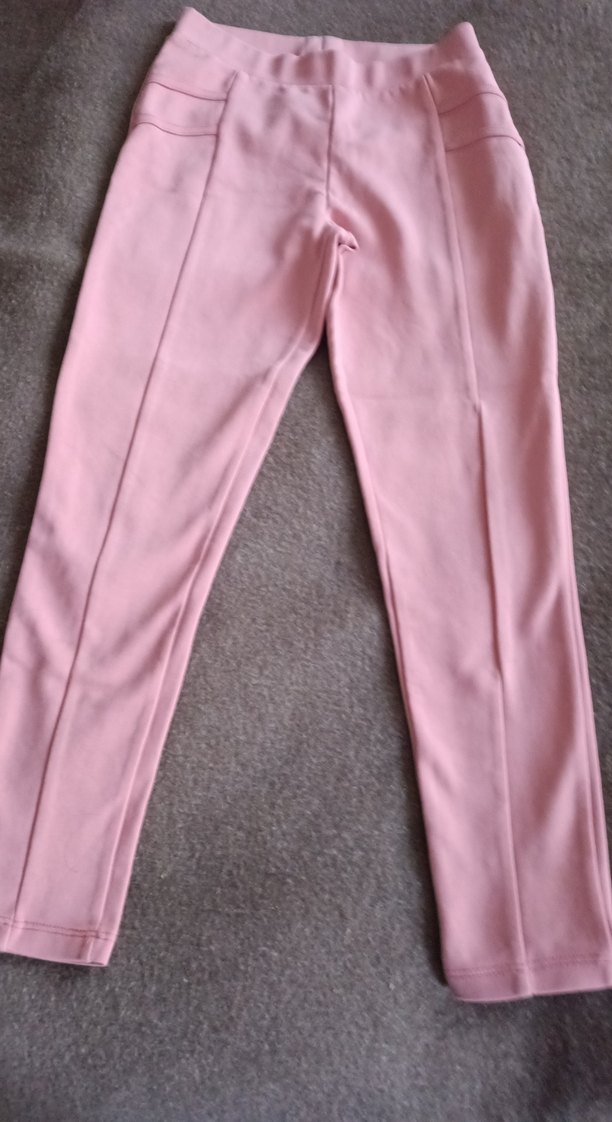 Pembe Kız Çocuk Pantolon - Görsel 3