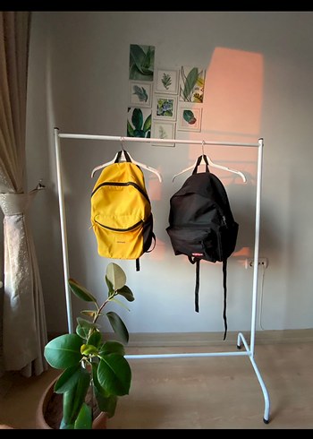 Sarı Minimalist Kadın Sırt Çantası
