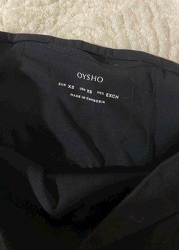 Oysho Siyah Kadın Spor Tayt - Görsel 4