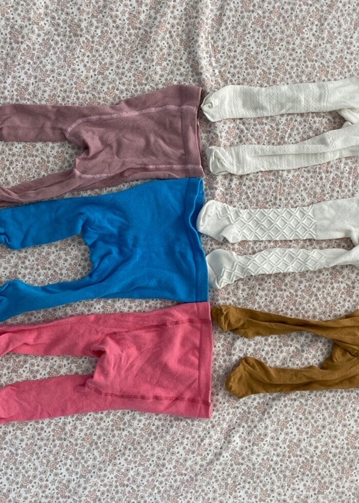 6 adet külotlu çorap - Görsel 2