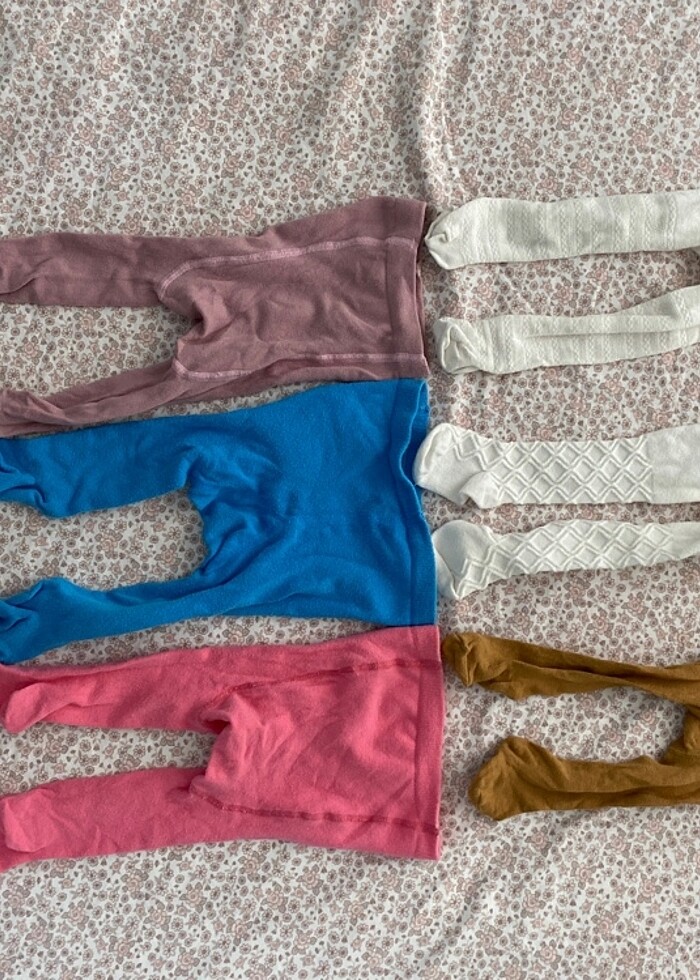 6 adet külotlu çorap - Görsel 3