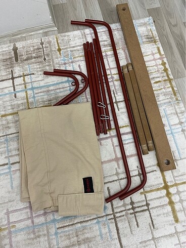 Svava Ahşap Bebek Hamak Beşik - Görsel 5