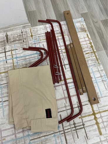 Svava Ahşap Bebek Hamak Beşik - Görsel 6