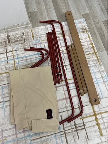 Svava Ahşap Bebek Hamak Beşik - Görsel 7