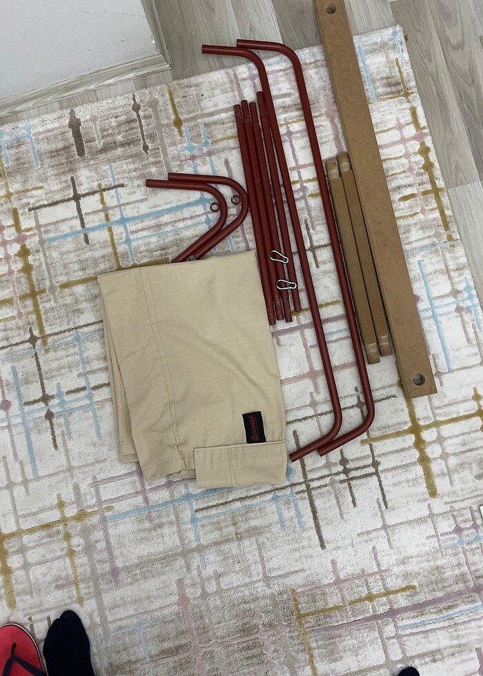 Svava Ahşap Bebek Hamak Beşik - Görsel 4