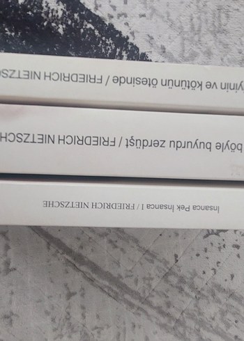  Kitap Felsefe Friedrich Nietzsche