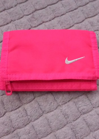Nike Pembe Spor Kadın Cüzdanı Velcro Kapamalı - Görsel 6