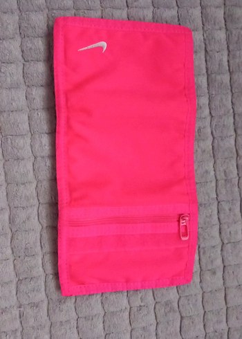 Nike Pembe Spor Kadın Cüzdanı Velcro Kapamalı - Görsel 2