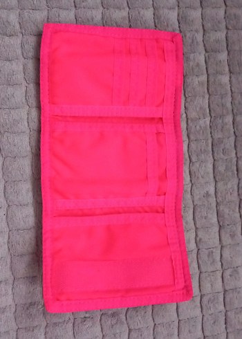 Nike Pembe Spor Kadın Cüzdanı Velcro Kapamalı - Görsel 3