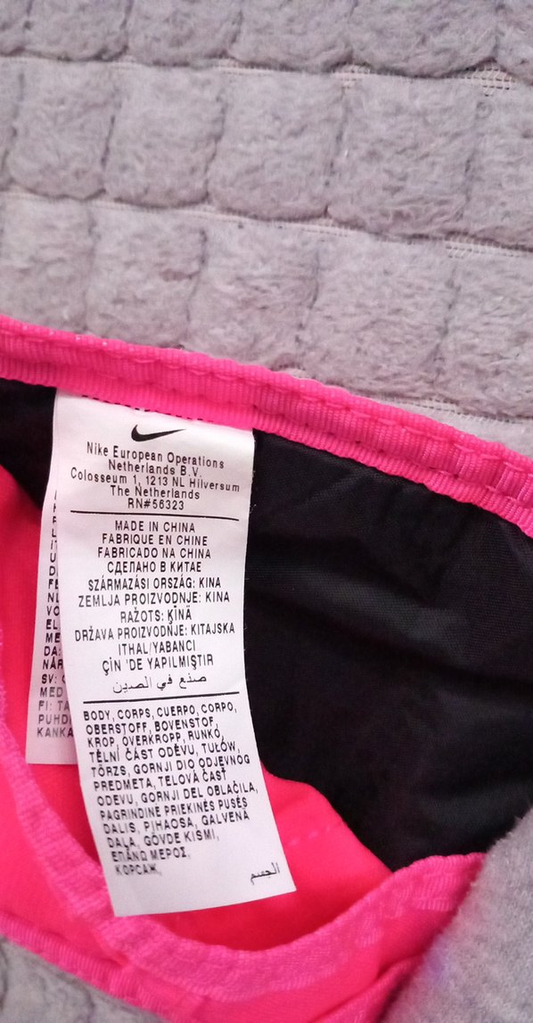 Nike Pembe Spor Kadın Cüzdanı Velcro Kapamalı - Görsel 5