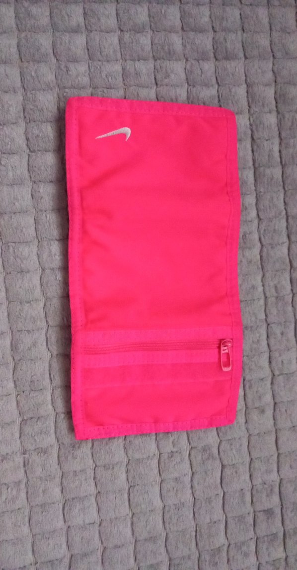 Nike Pembe Spor Kadın Cüzdanı Velcro Kapamalı - Görsel 2