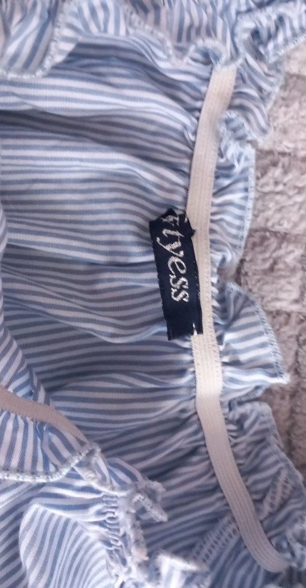 Nakışlı firfirli bluz - Görsel 5