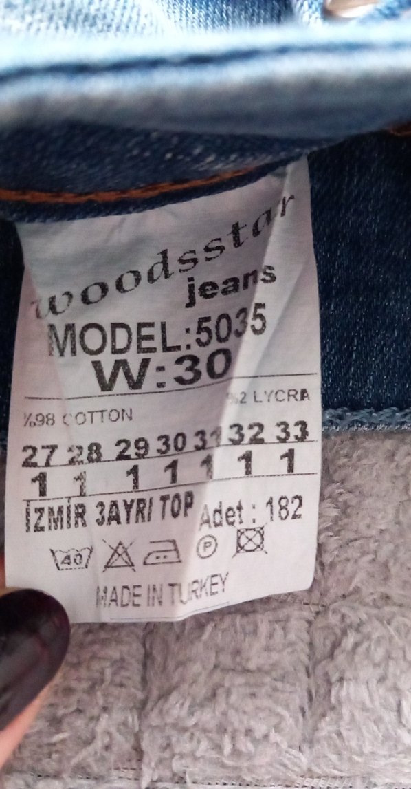 Kadın Parlak Mavi Mini Kot Şort - Görsel 4