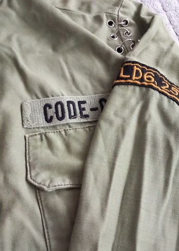 Düğmeli, Gevşek Kesim Kadın Ceket - Görsel 2