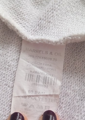 Gri Fermuarlı Kadın Sweatshirt - Görsel 4