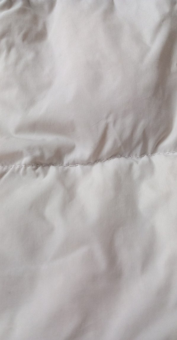 Kürk Detaylı Beyaz  Kışlık Mont - Görsel 4