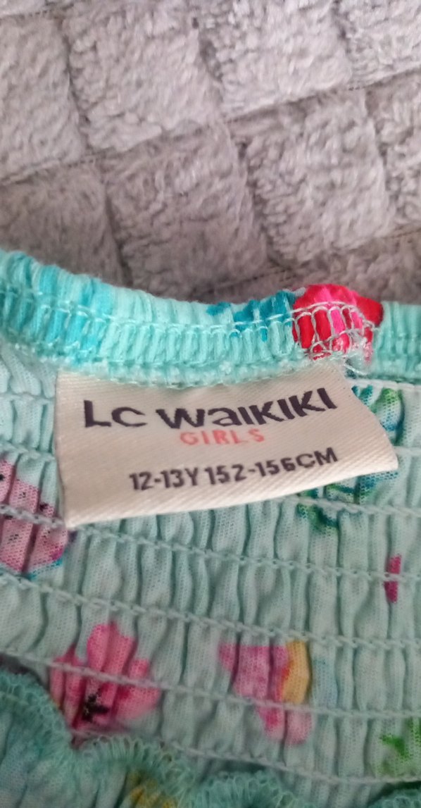 Çiçekli Renkli Kız Çocuk Etek - Görsel 3