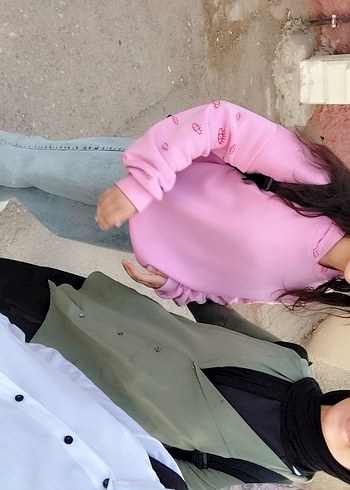 Pembe Sweatshirt