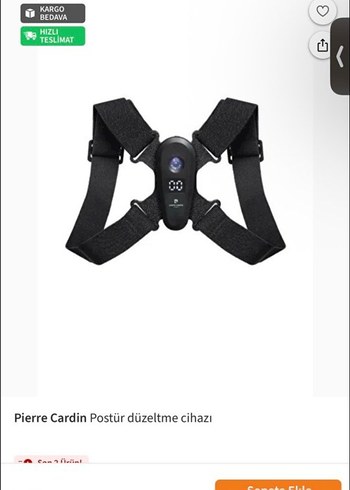 Pierre Cardin Akıllı Duruş Düzeltme Cihazı - Görsel 4