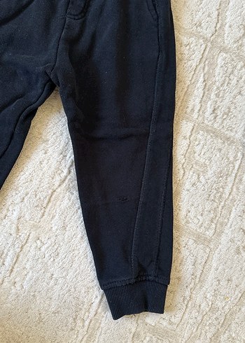 Zara Erkek Çocuk Siyah Rahat Kesim Pantolon