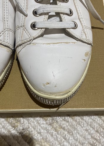 38 Beden beyaz Renk Beyaz Kadın Stiletto Topuklu Spor Ayakkabı