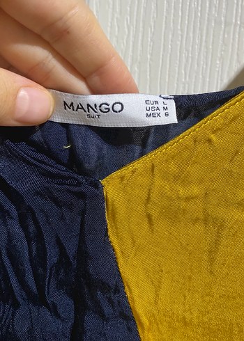 Sarı Siyah Askılı Uzun Drapeli Elbise - Görsel 3