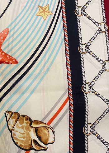 Fermuarlı Vintage Kadın Fular - Görsel 6