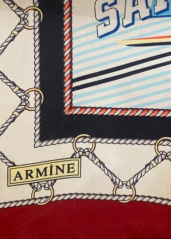 Fermuarlı Vintage Kadın Fular - Görsel 4