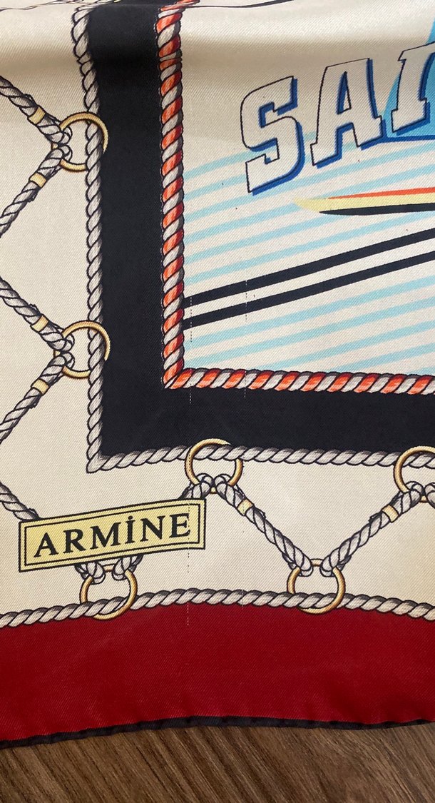 Fermuarlı Vintage Kadın Fular - Görsel 4