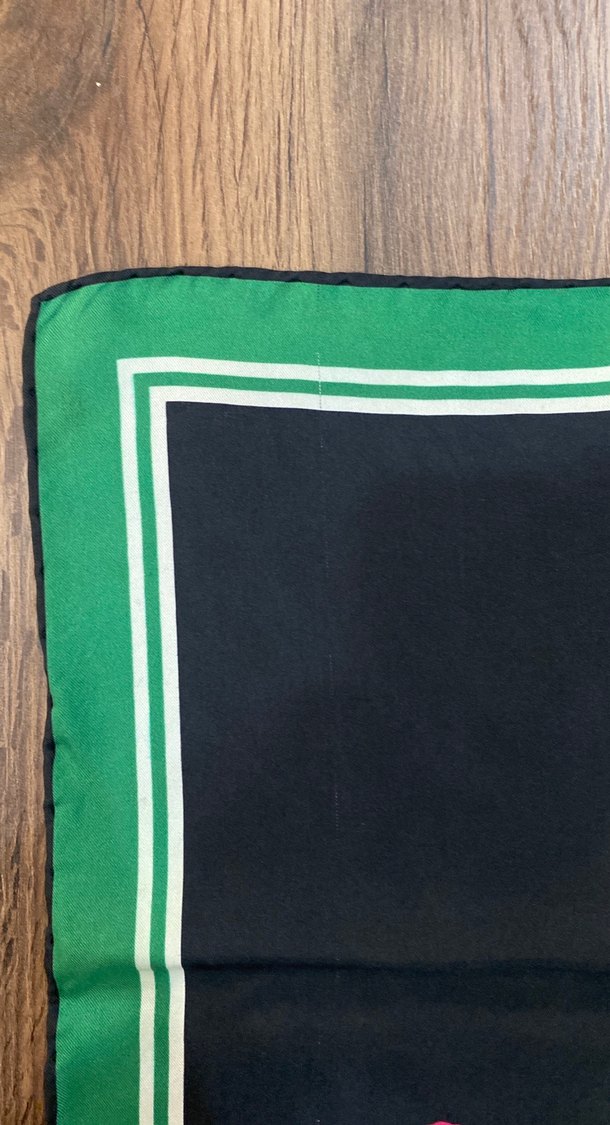 Çok Renkli İpek Fular - Görsel 5