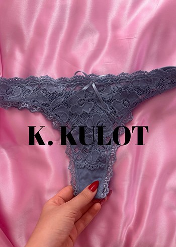 Mavi kadın külot
