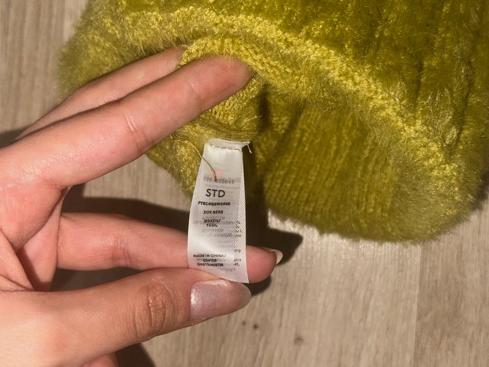 Kadın Yeşil Bere - Görsel 2