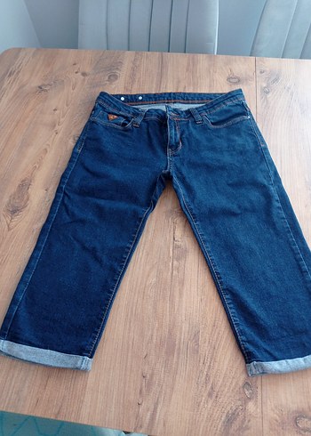 LK Jean Lacivert Denim Kadın şort