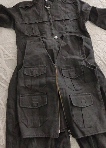 gri yöresel kıyafetler erkek çocuk Lara uygun dur - Görsel 5