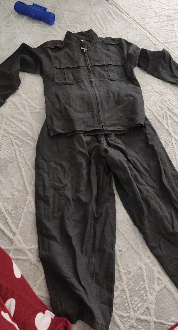 gri yöresel kıyafetler erkek çocuk Lara uygun dur - Görsel 2