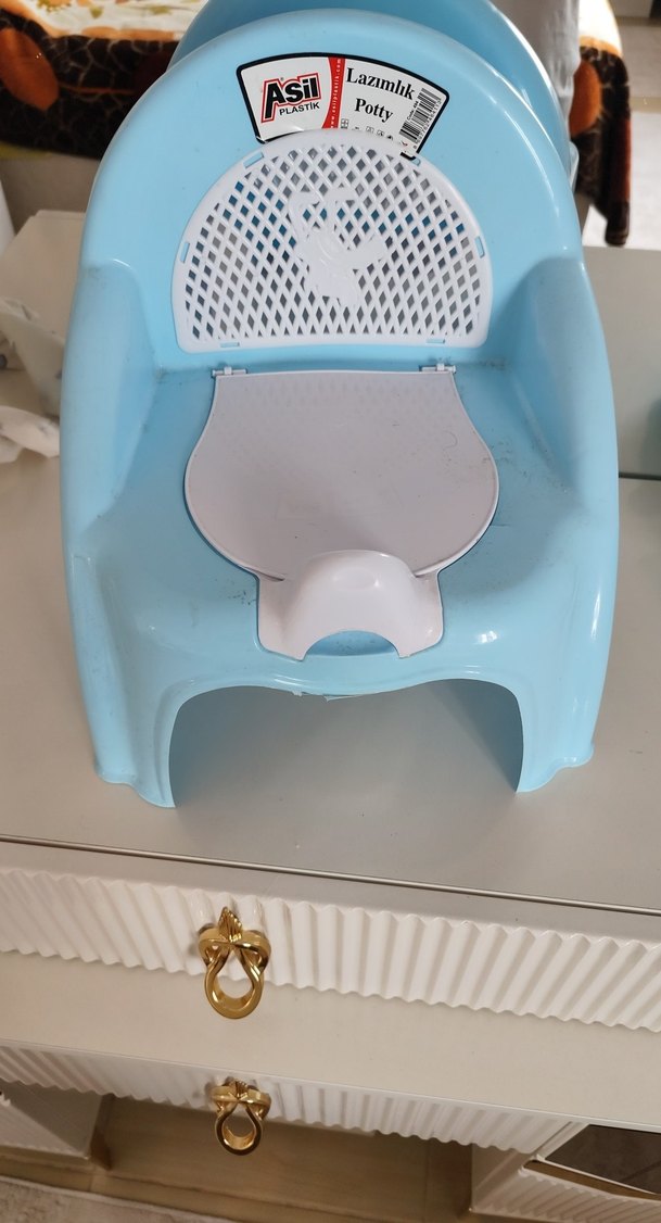 Pastel Mavi Çocuk Sandalyesi - Görsel 2