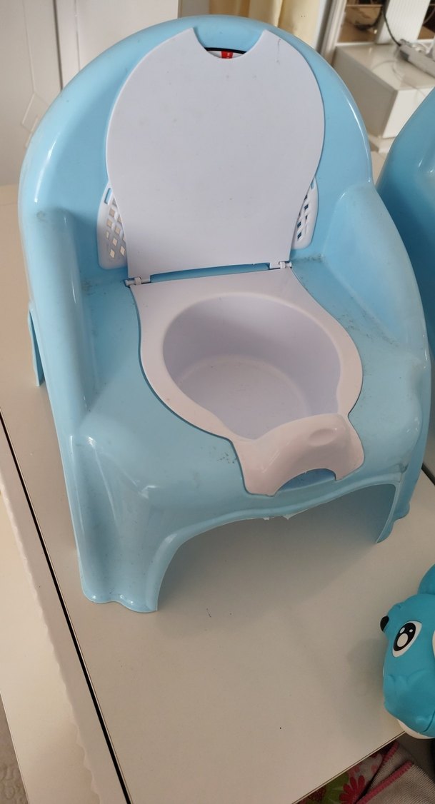 Pastel Mavi Çocuk Sandalyesi - Görsel 5