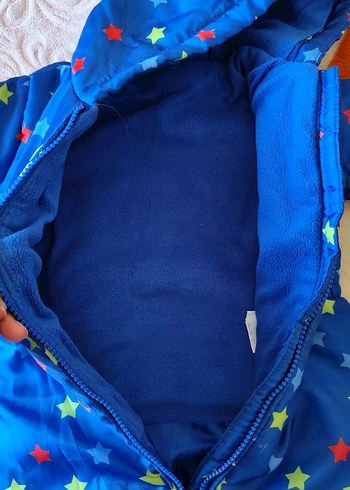 Renkli Yıldızlı Erkek Bebek Astronot Tulumu - Görsel 7